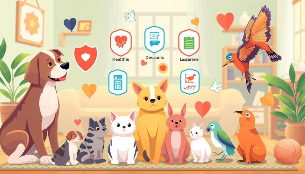 Customizable pet insurance plan