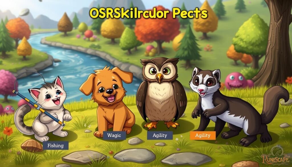 osrs skilling pets